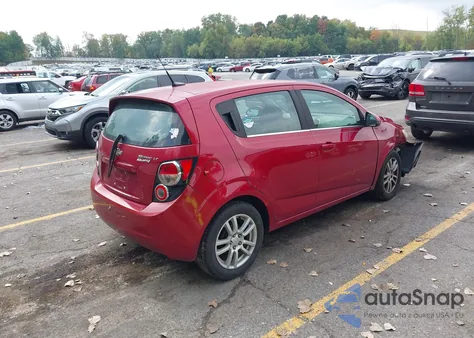 2013 Chevrolet Sonic Lt Auto from USA, damaged, VIN 1G1JC6SH5D4172355